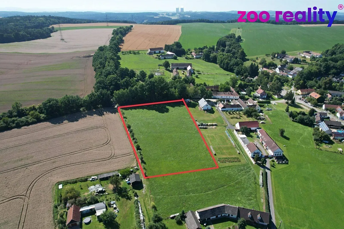 Prodej stavebního pozemku 1179 m²